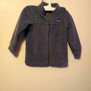 Columbia toddler zip up sweatshirt